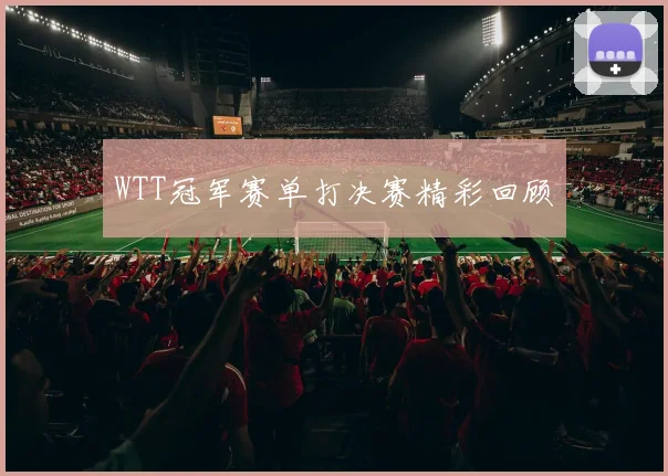 WTT冠军赛单打决赛精彩回顾