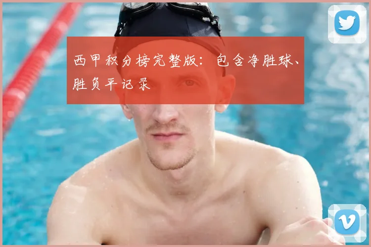 西甲积分榜完整版:包含净胜球、胜负平记录