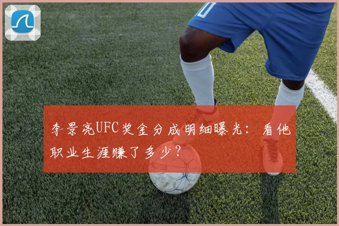李景亮UFC奖金分成明细曝光:看他职业生涯赚了多少?